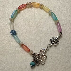 Perfectly Pastel Czech Gladd Bracelet!!